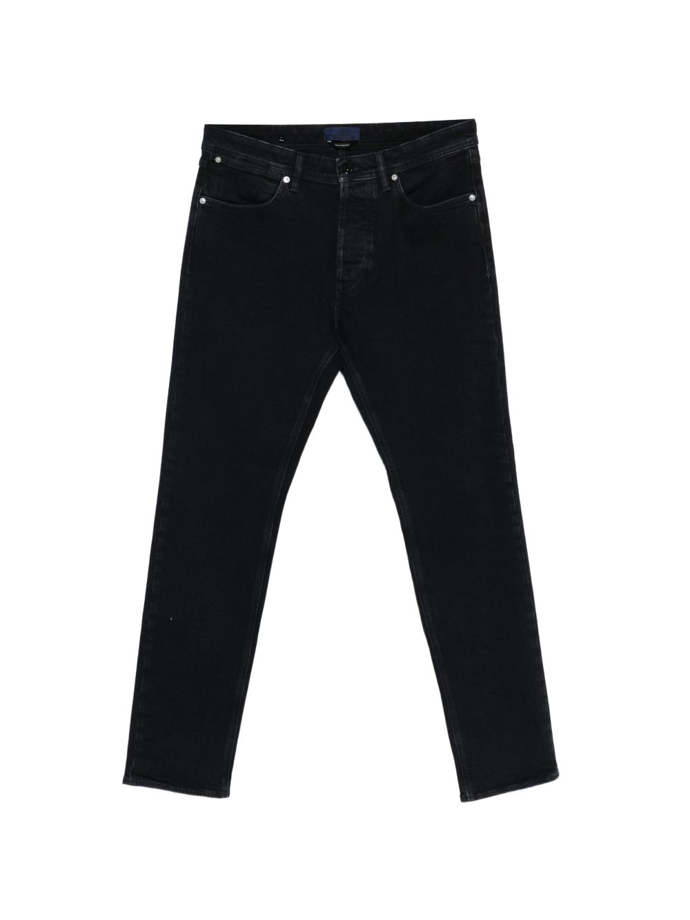 Stone Island Denim Research Slim Fit Jeans Rinsed Zwart Jeans Stone Island