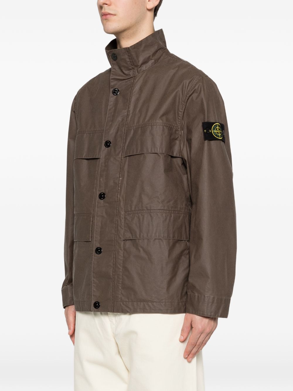 Stone Island Cotton blend jacket Jackets Stone Island
