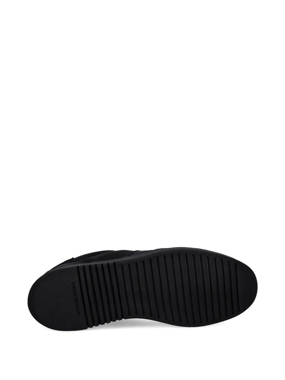 Emporio Armani Nylon sneakers with leather details Sneakers Emporio Armani