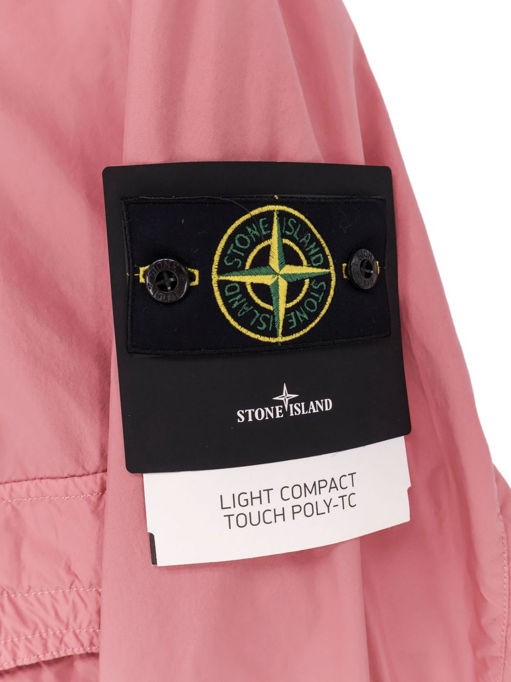 Stone Island Hooded Flap Pocket Jacket Pink Coats Stone Island