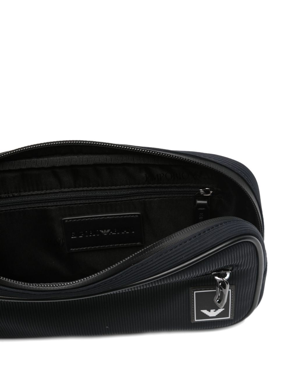 Emporio Armani Travel Essential Nylon Heuptas Donkerblauw Belt bags Emporio Armani