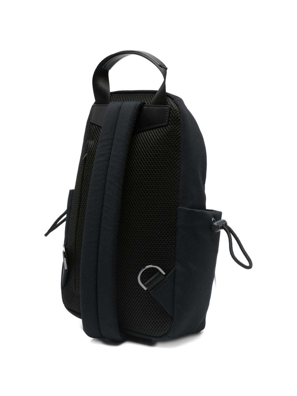 Emporio Armani Nylon Bodybag with Zip Closure and Side Pockets Backpacks Emporio Armani