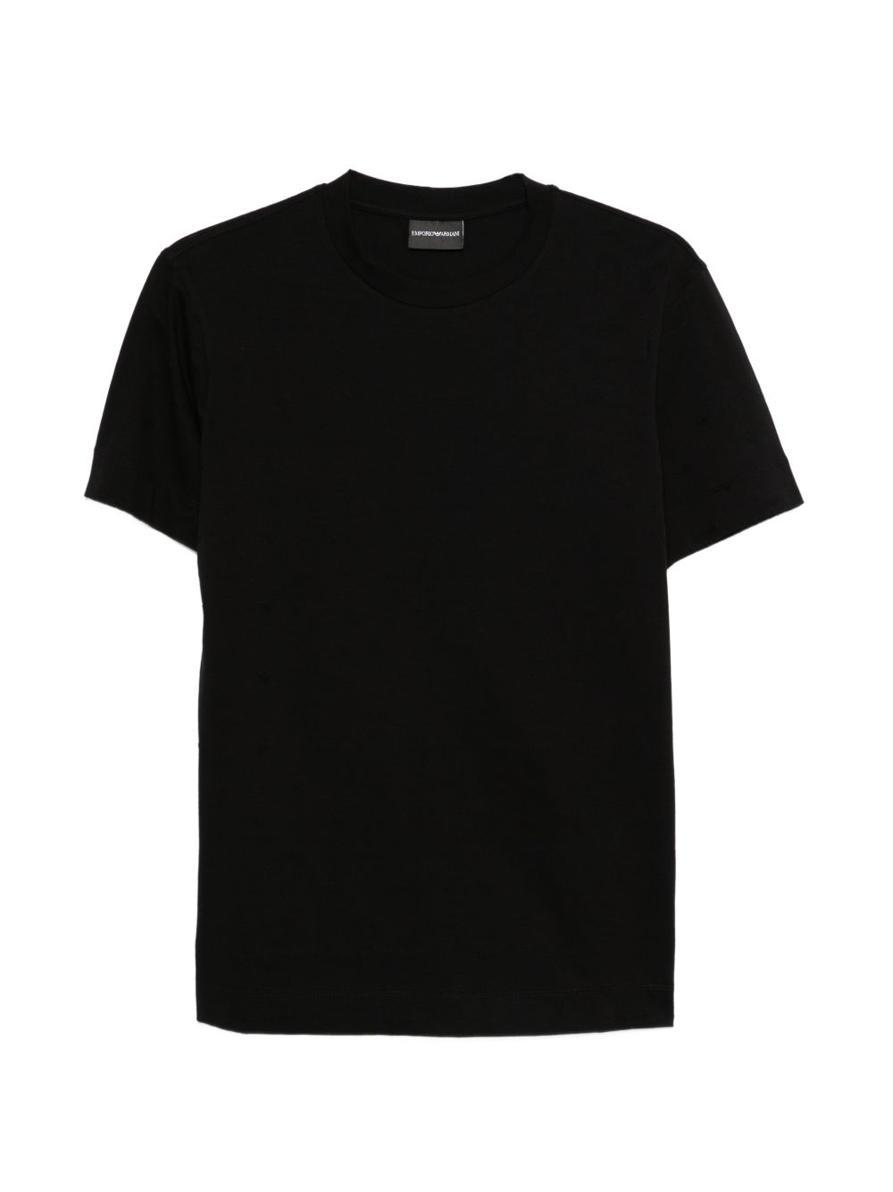 Emporio Armani Logo T-shirt Zwart Topwear Emporio Armani