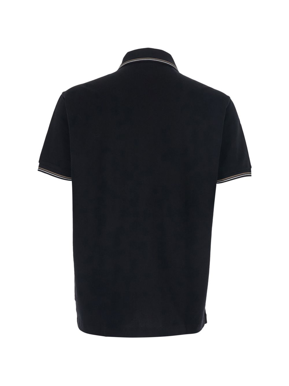 Emporio Armani Eagle Logo Stretch Poloshirt Zwart-thumbmail-3