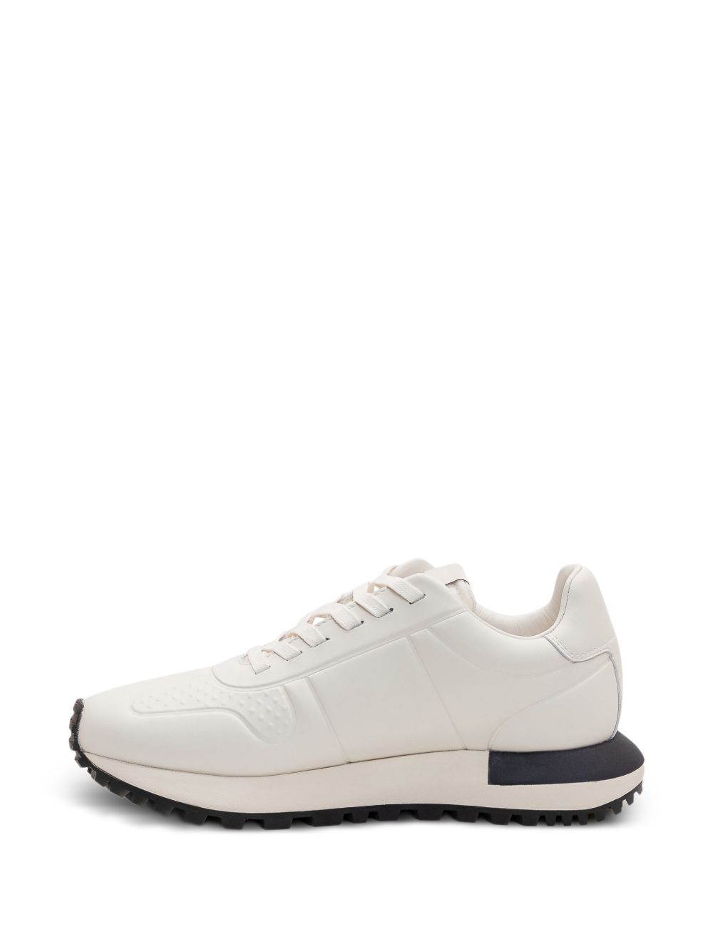 Emporio Armani Thermoformed Leather sneakers Sneakers Emporio Armani