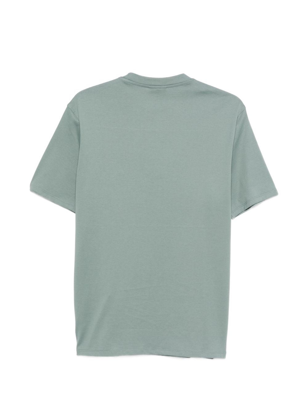 Emporio Armani Eagle Logo Katoenen T-shirt Regular Fit Lichtgroen Topwear Emporio Armani