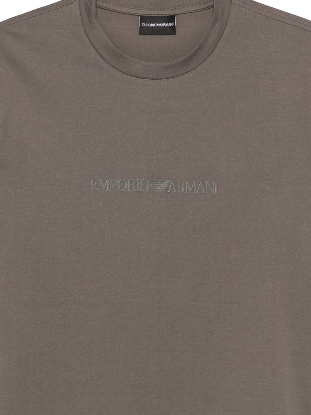 Emporio Armani T-shirt Taupe Topwear Emporio Armani