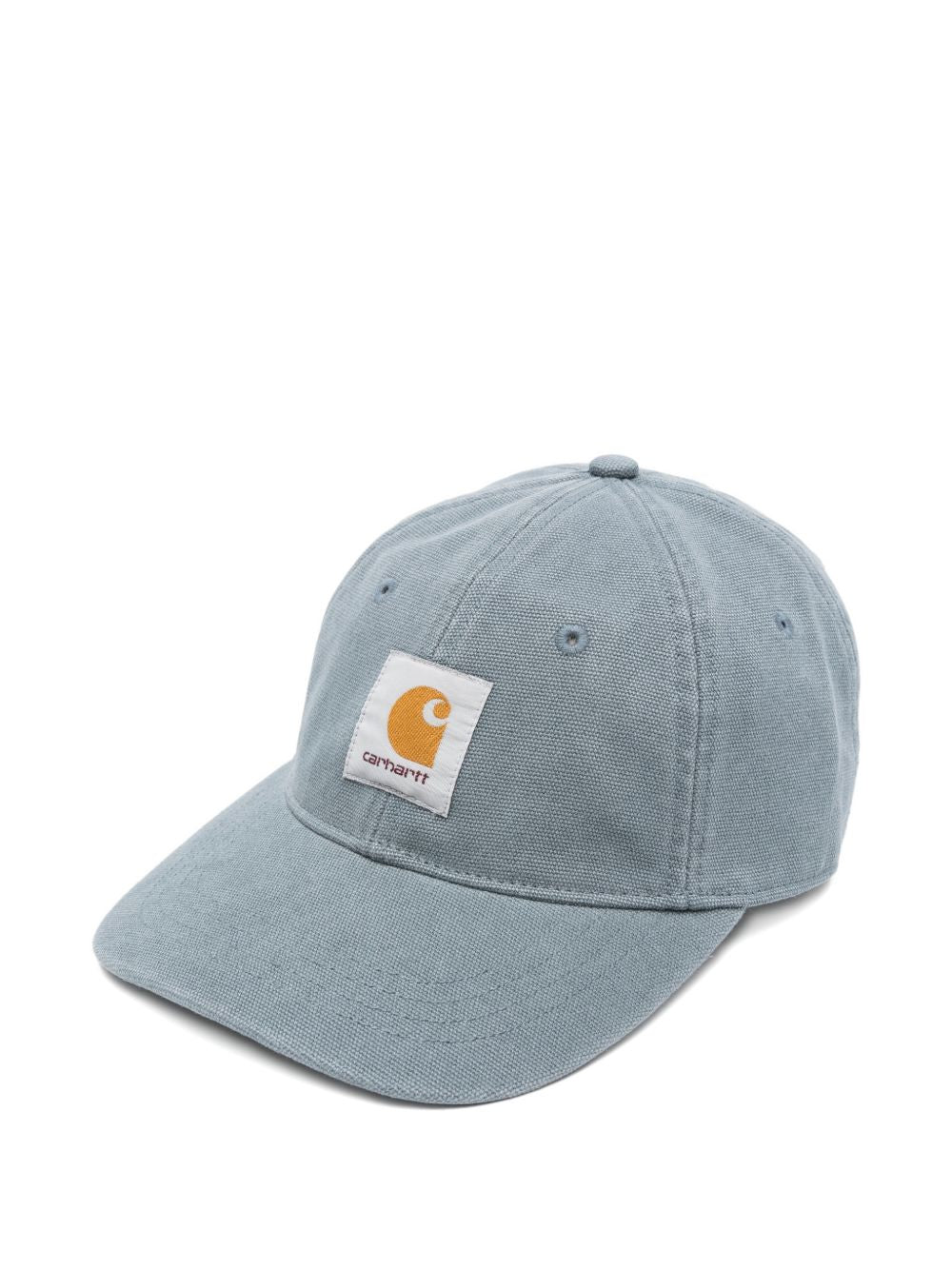 Carhartt WIP Canvas Cap Blue Logo Patch