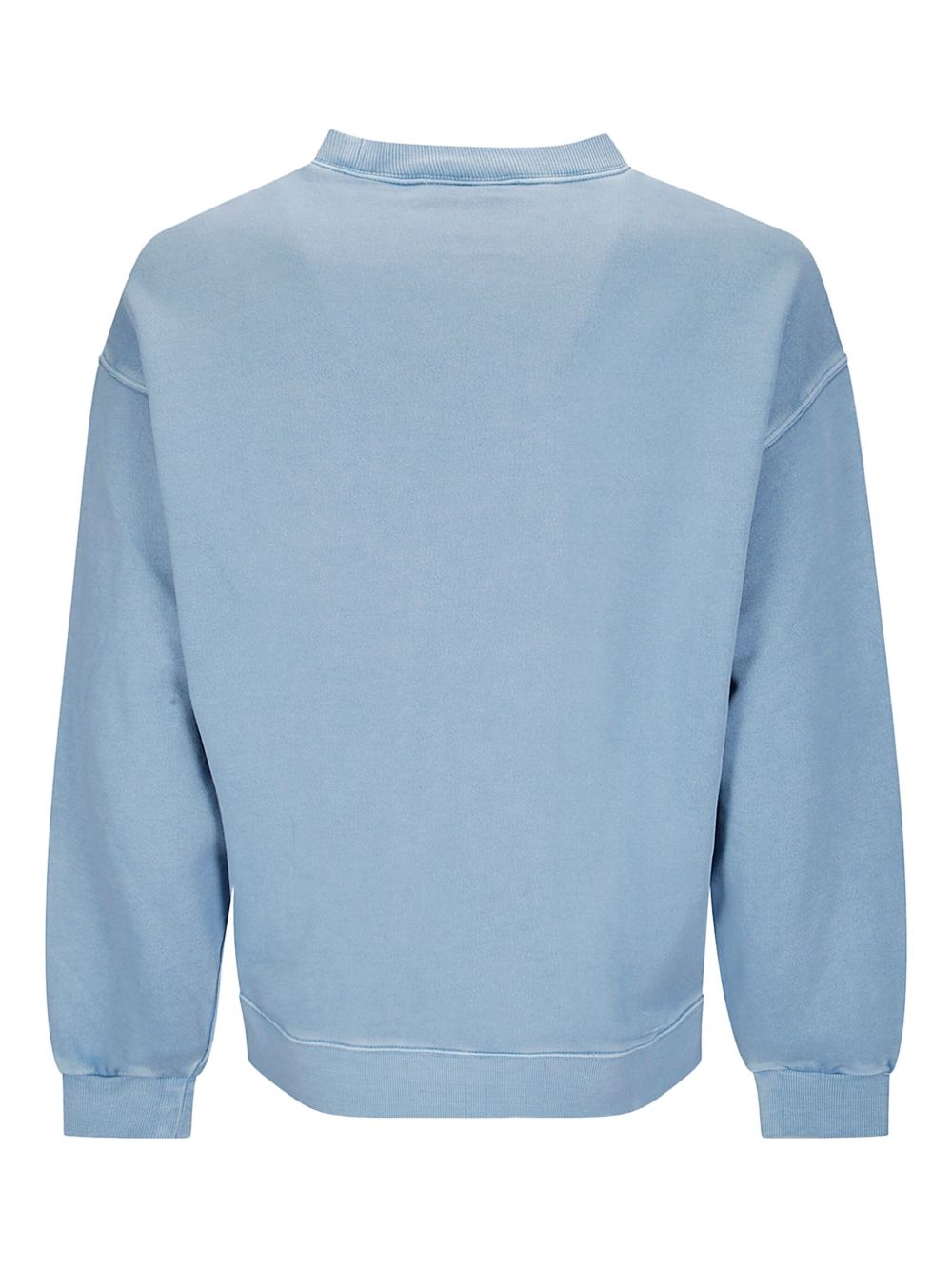 Carhartt WIP Nelson Garment Dyed Crewneck Sweater Lichtblauw Topwear Carhartt Wip Main