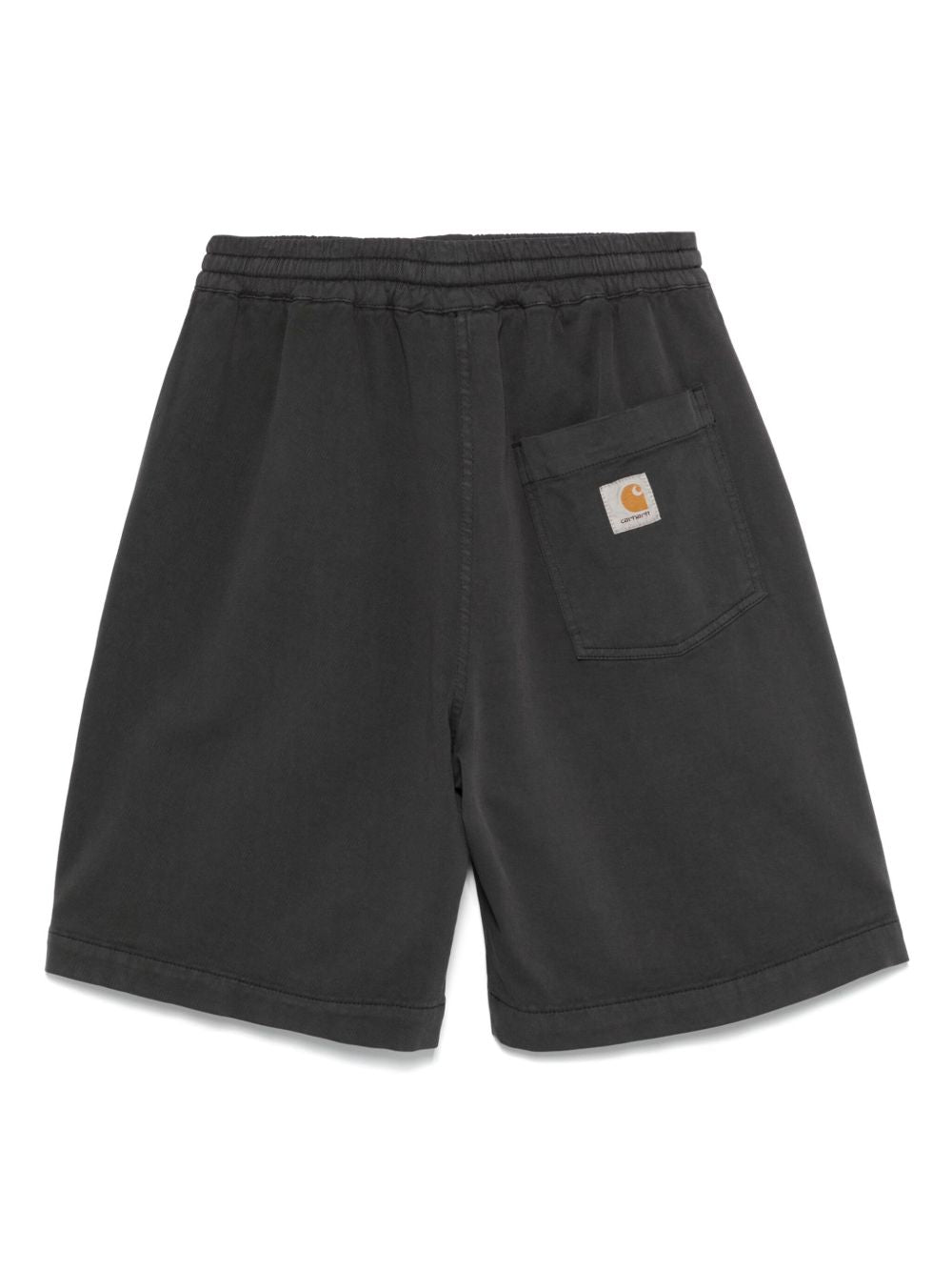 Carhartt WIP Floyde Relaxed Short Graphite Garment Dyed Grijs Short trousers Carhartt Wip Main