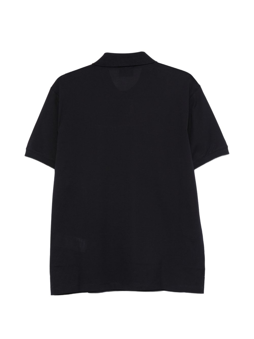 Emporio Armani polo, detail van het eagle-logo