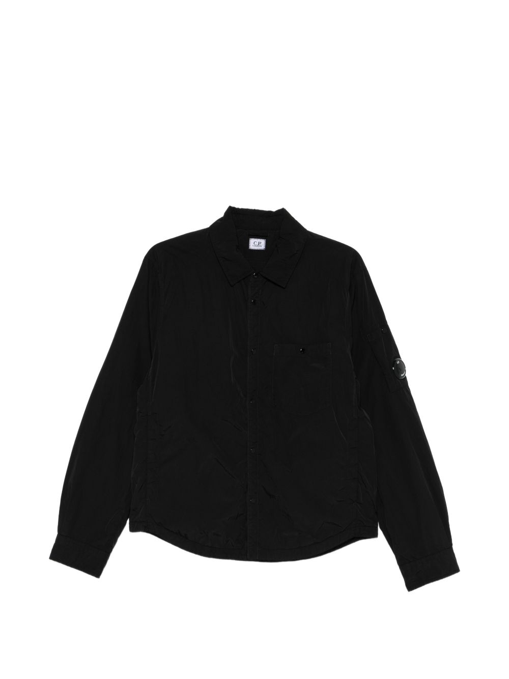 C.P. Company Chrome-R Padded Lens Overshirt Zwart-thumbmail-1