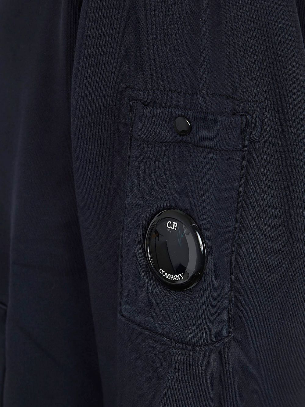 C.P. Company Lens Hoodie – Blue Topwear C.P. Company