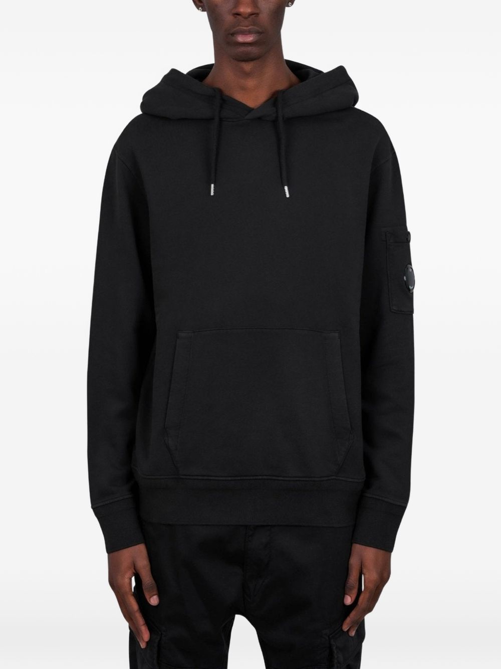 C.P. Company Lens Hoodie Black