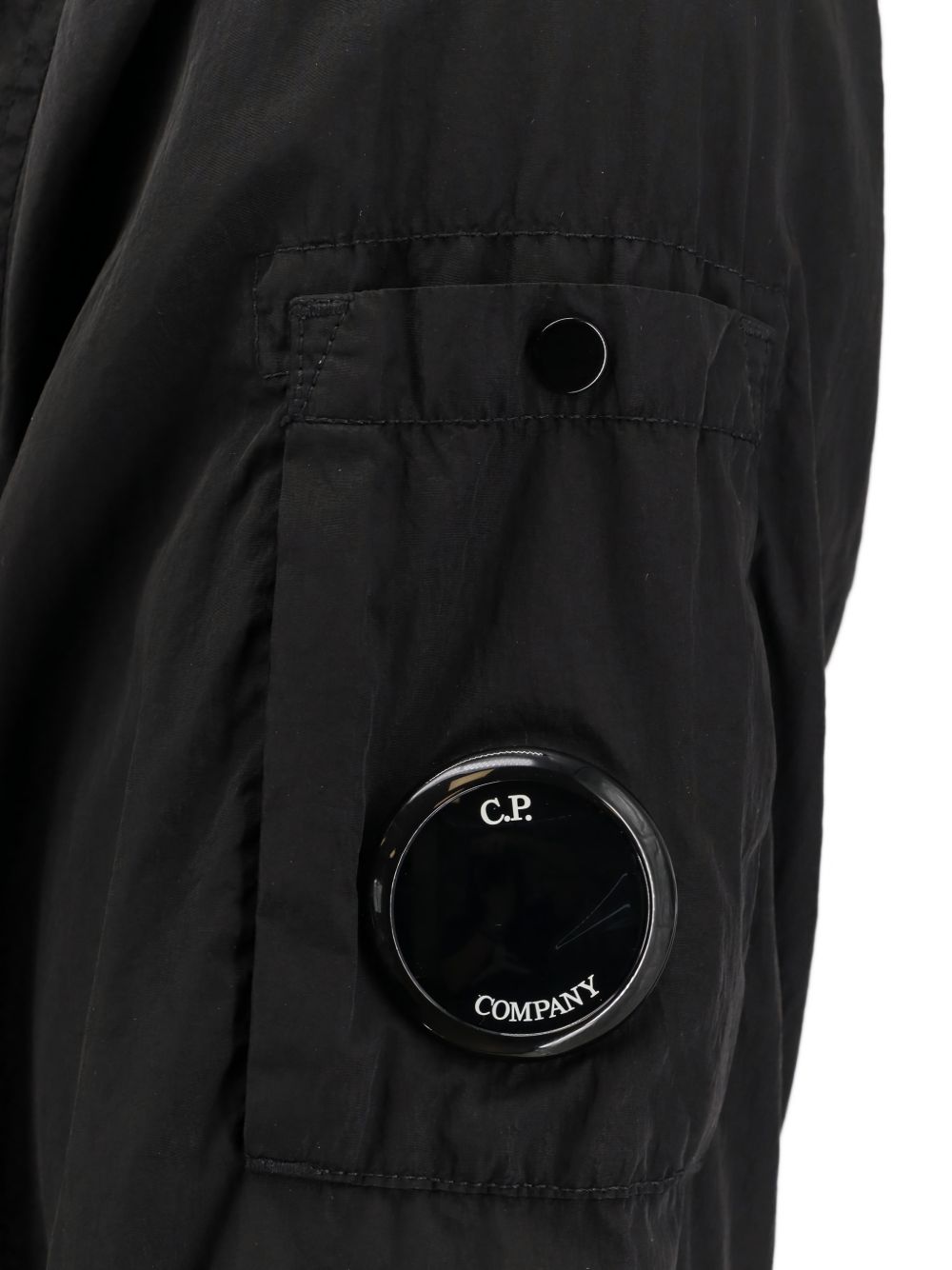 C.P. Company Chrome-R Lens Short Jacket Black Jackets C.P. Company