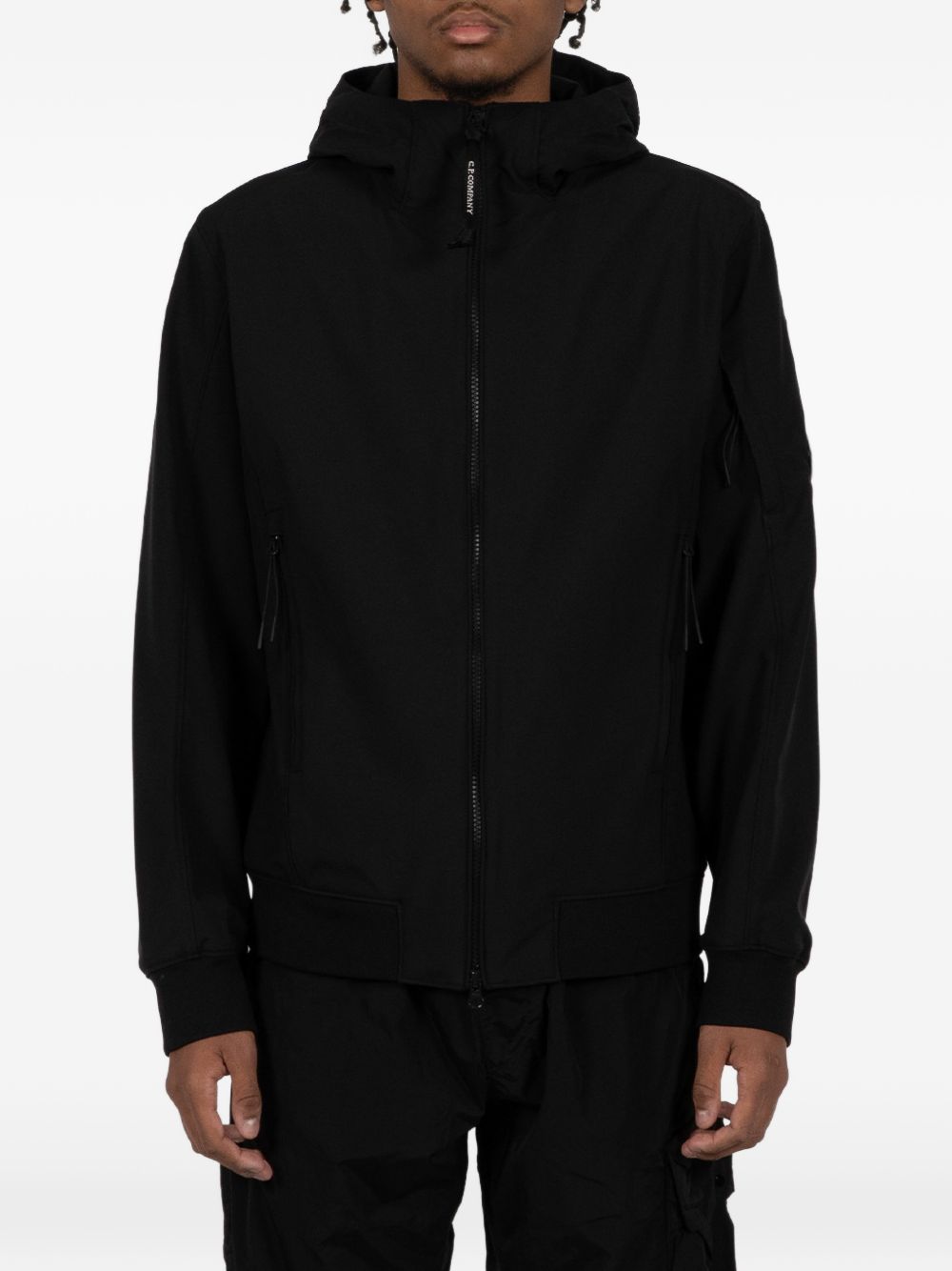C.P. Company Hooded Jacket Black