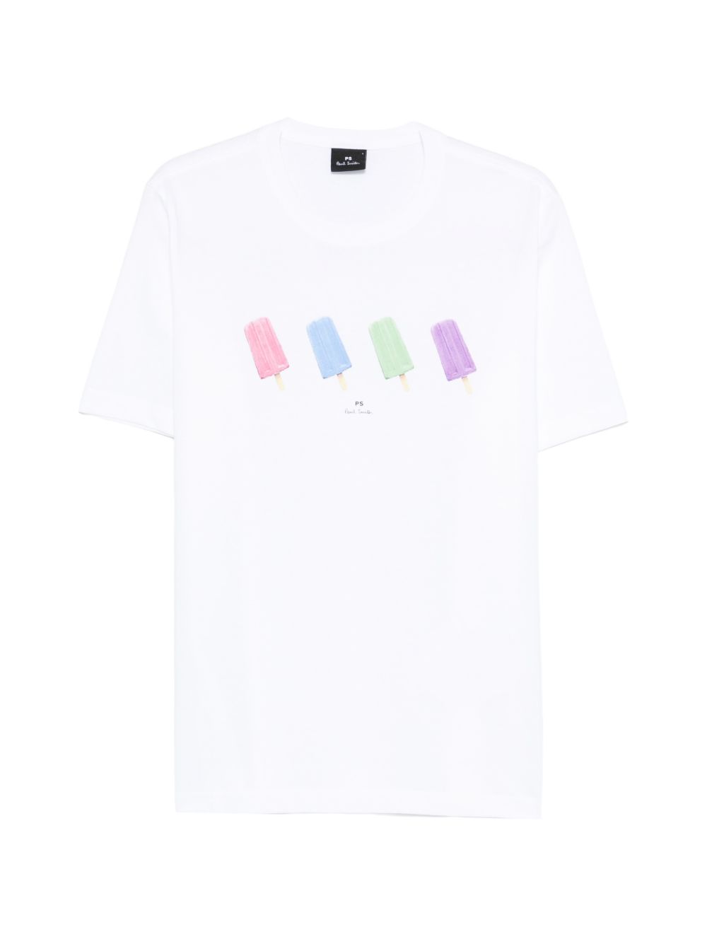 Paul Smith Printed T-Shirt Wit Topwear Paul Smith