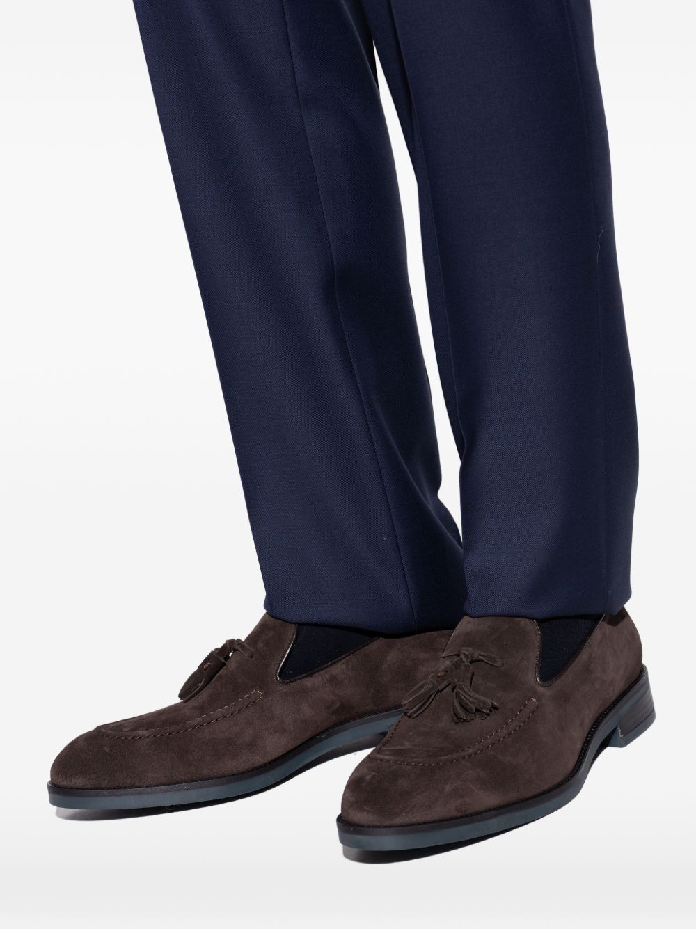 Paul Smith Lawrence Gequaste Suede Loafers Bruin Moccasins Paul Smith