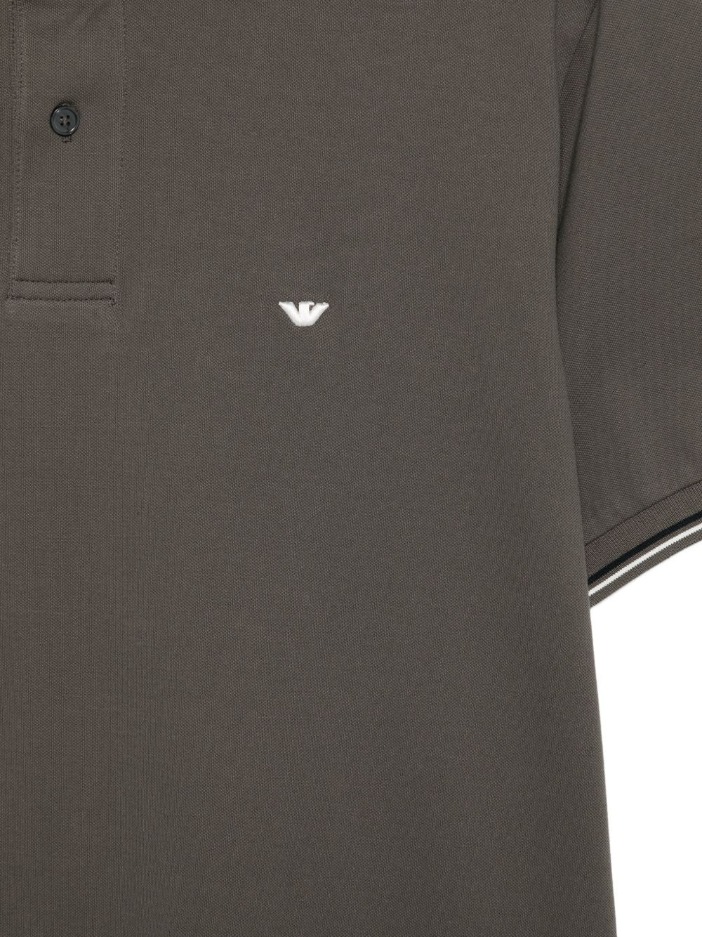 Emporio Armani Logo cotton polo shirt Topwear Emporio Armani