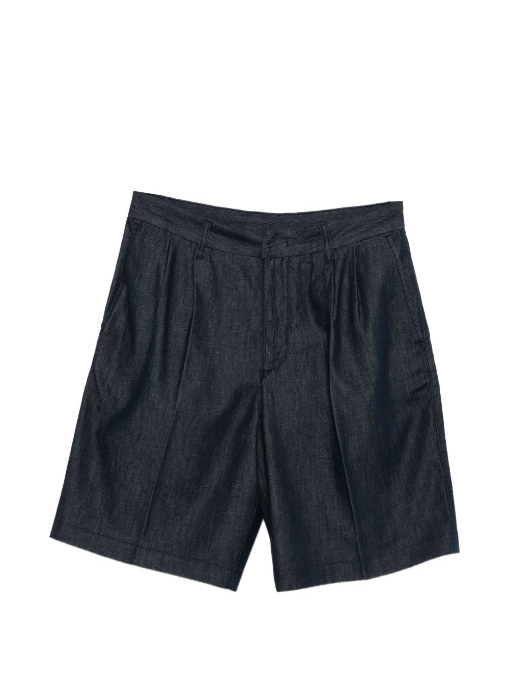 Emporio Armani Denim Bermuda Short Marineblauw Short trousers Emporio Armani