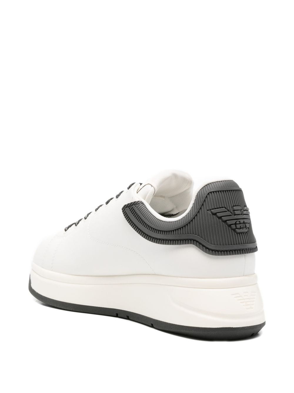 Emporio Armani Leather Sneakers Sneakers Emporio Armani