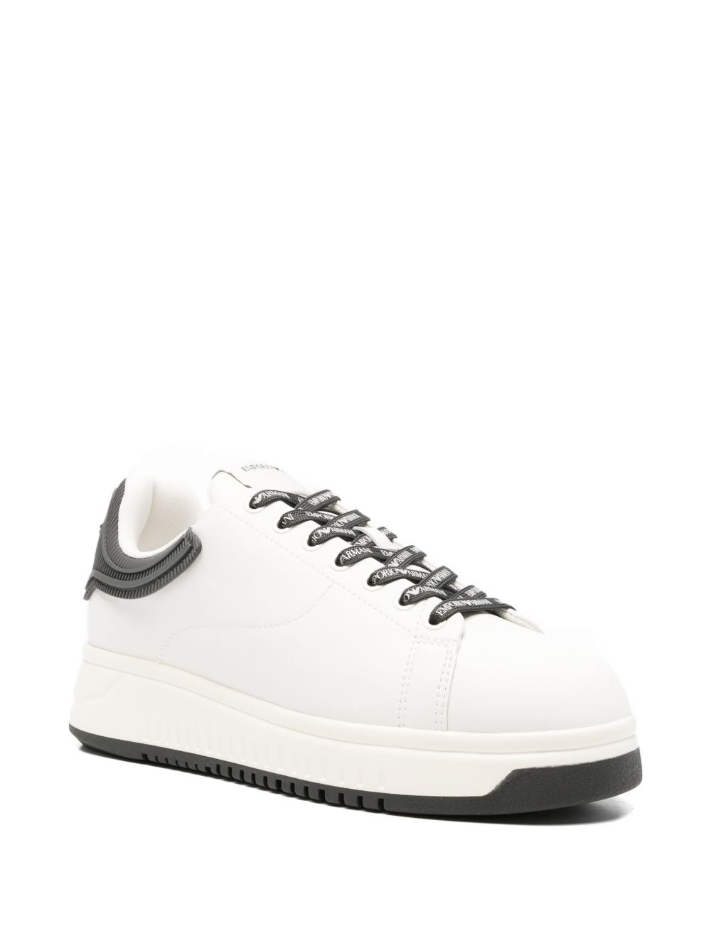 Emporio Armani Leather Sneakers Sneakers Emporio Armani