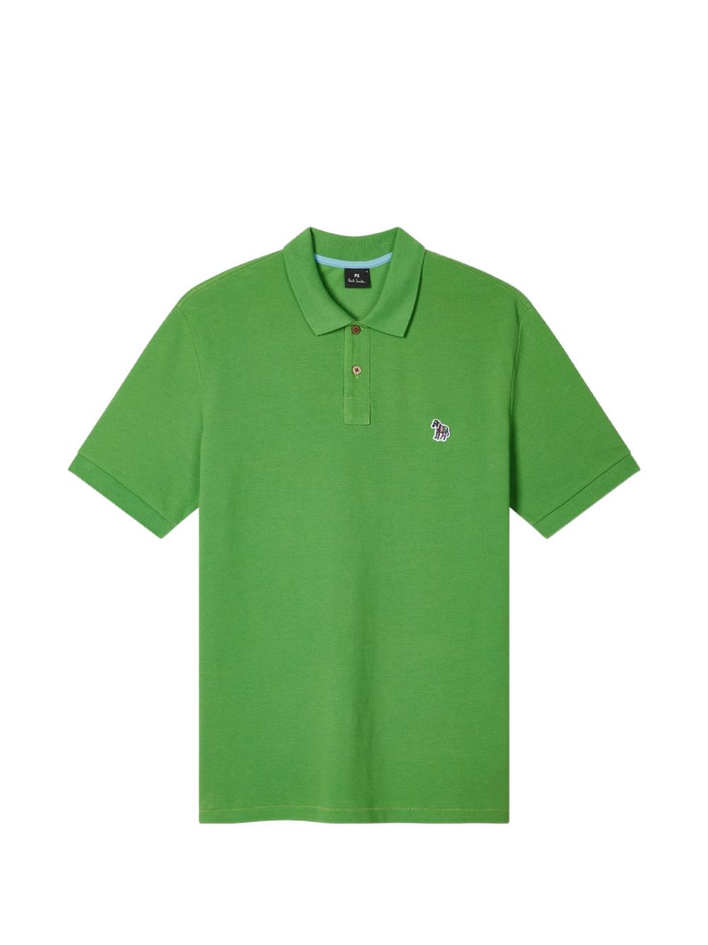 Paul Smith Slim-Fit Zebra Logo Polo Groen Topwear Paul Smith