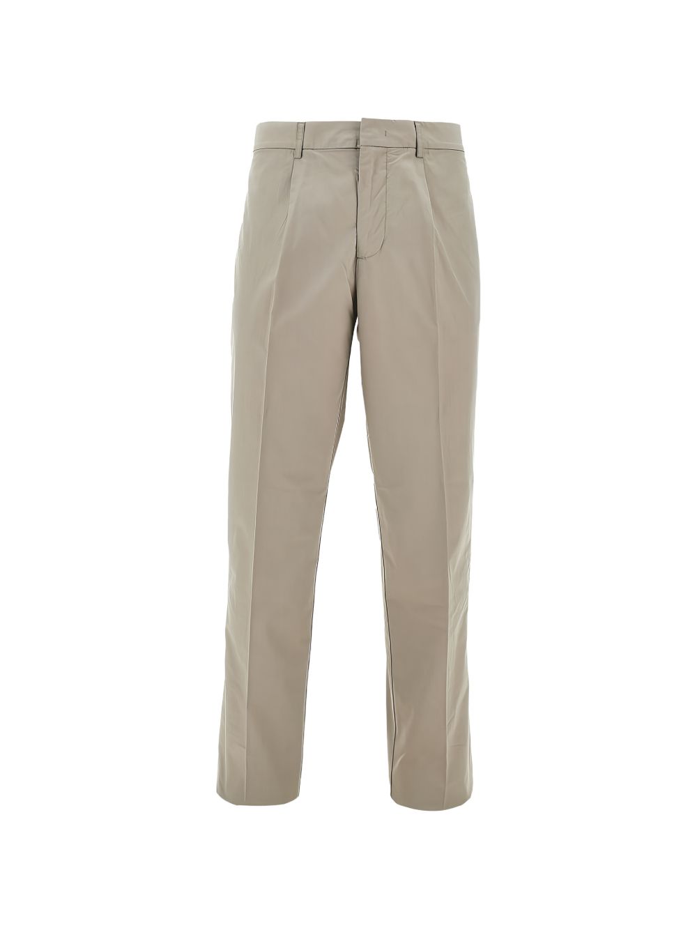 Emporio Armani Katoenen Chino met Persvouw in het Beige