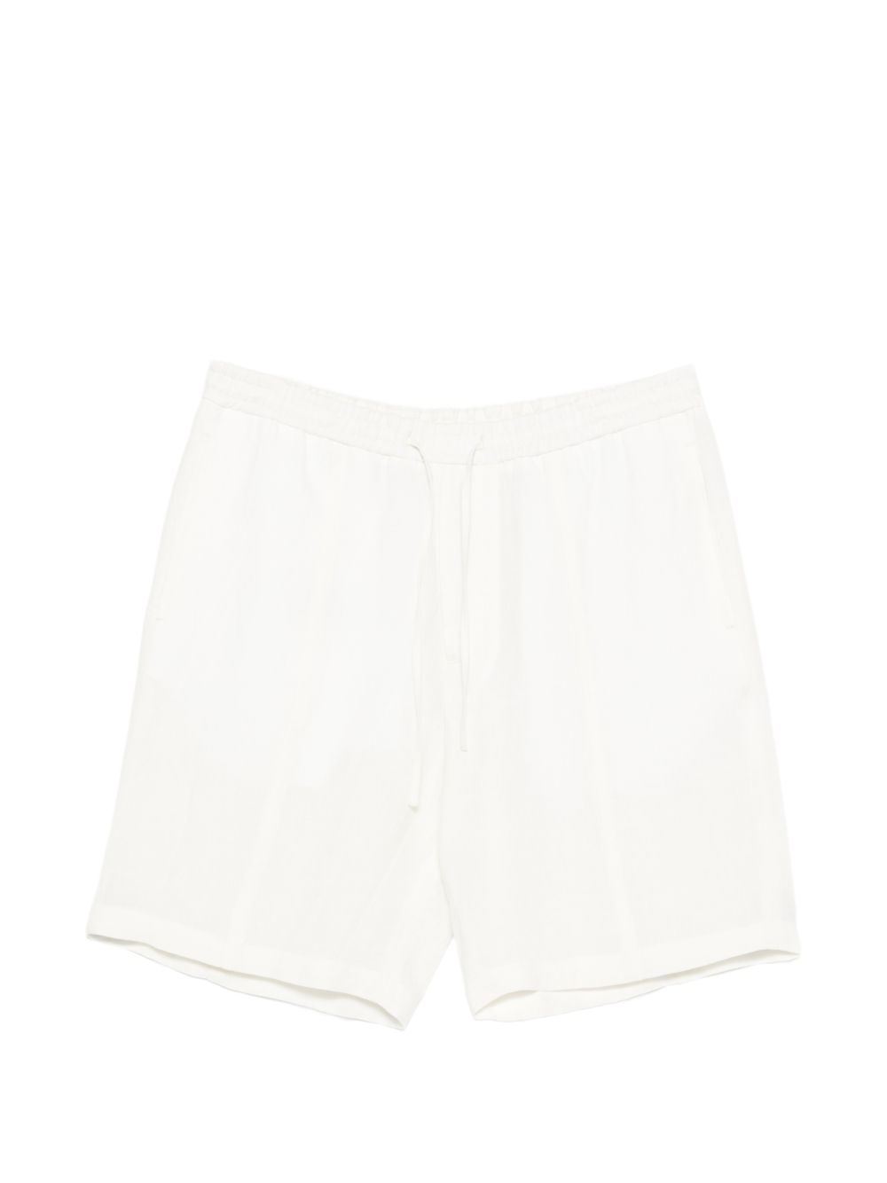 Emporio Armani Bermuda Short Linnen Wit Short trousers Emporio Armani
