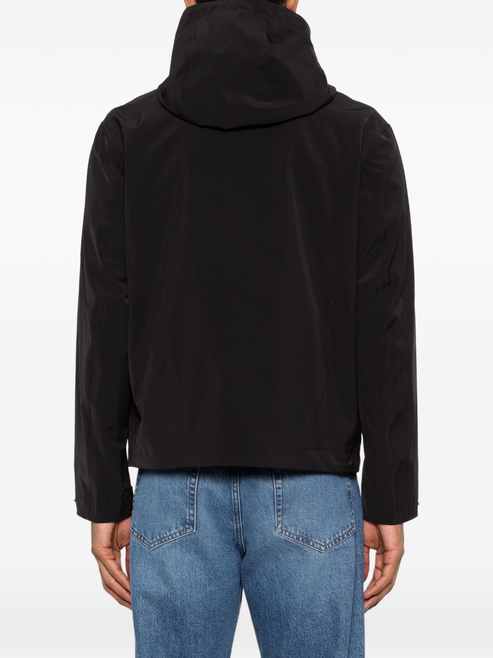 Emporio Armani zwart blouson jack, achteraanzicht