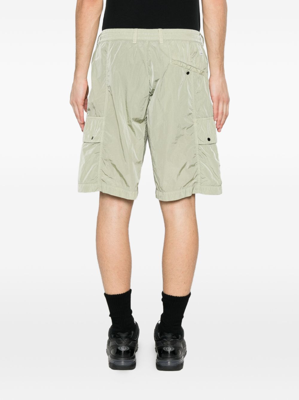 C.P. Company Stretch Sateen Cargo Shorts Ivy Green Short trousers C.P. Company