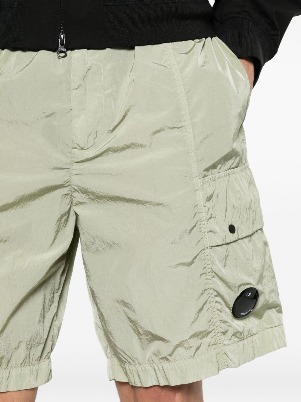 C.P. Company Stretch Sateen Cargo Shorts Ivy Green Short trousers C.P. Company