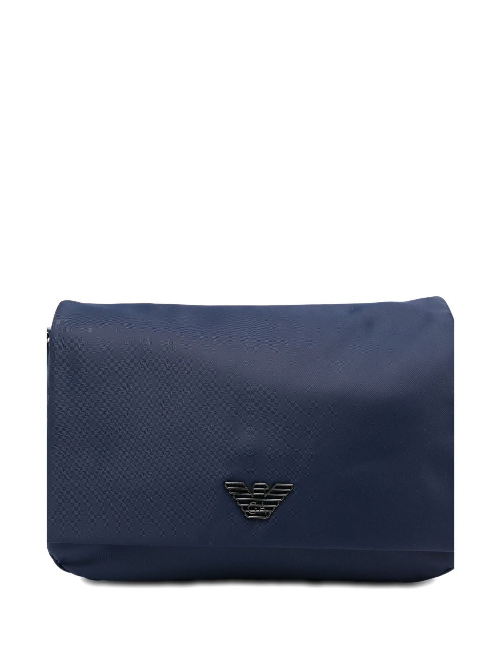Emporio Armani Exclusive Opvouwbare Nylon Crossbody Tas Zwart Shoulder EMPORIO ARMANI EXCLUSIVE