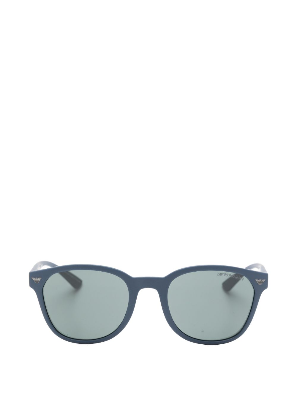 Emporio Armani EA4225U Ronde Zonnebril in Mat Navyblauw Sunglasses Emporio Armani