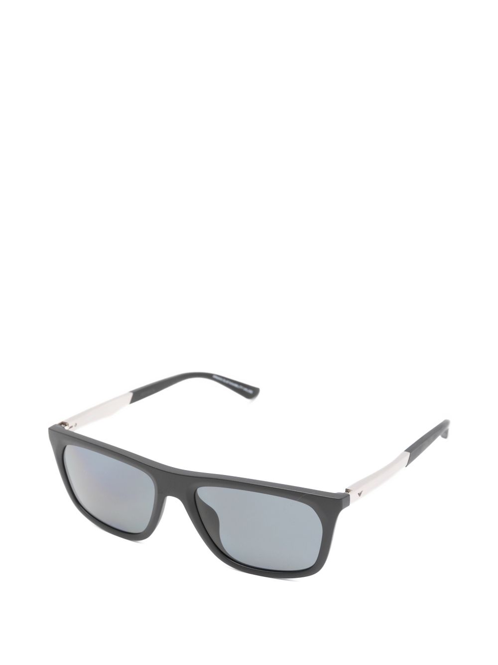 Emporio Armani Rectangular Sunglasses Black Tinted Lenses-3