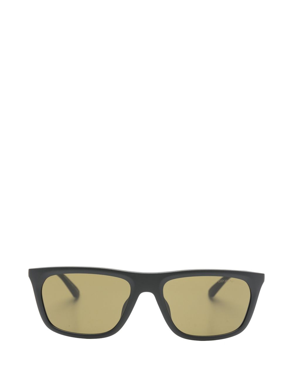 Emporio Armani EA4272U Zonnebril Mat Zwart Donkergroene Glazen Sunglasses Emporio Armani
