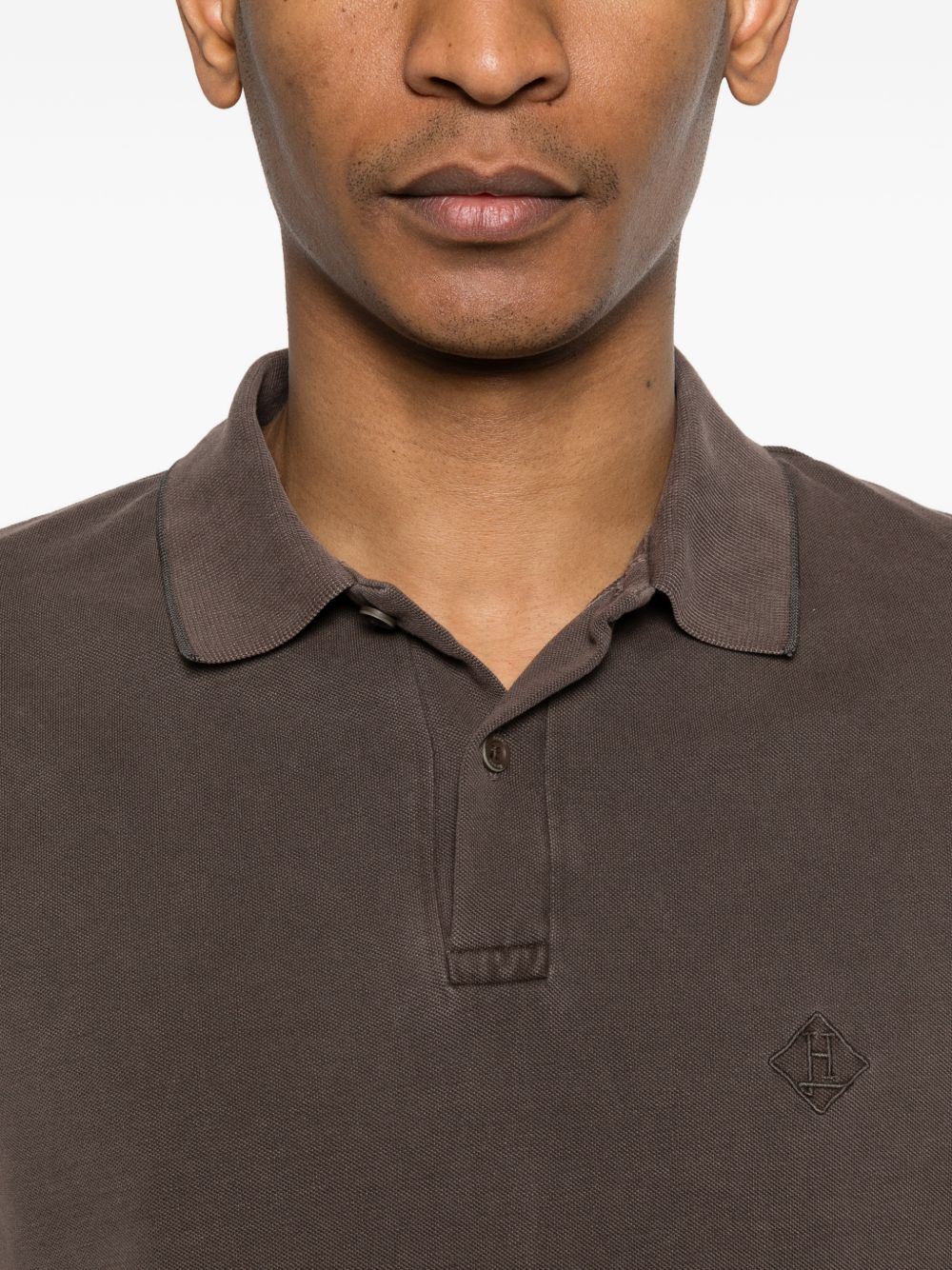 Herno Logo cotton polo shirt Topwear HERNO