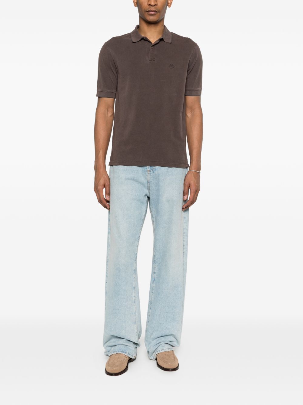 Herno Logo cotton polo shirt Topwear HERNO