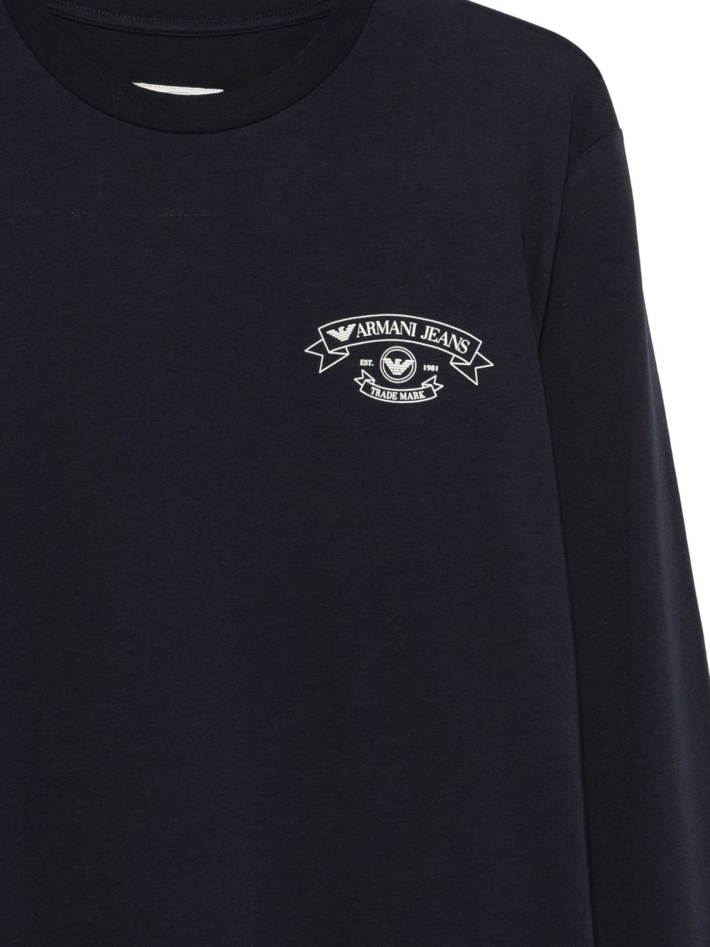Emporio Armani Logo cotton t-shirt Topwear Emporio Armani