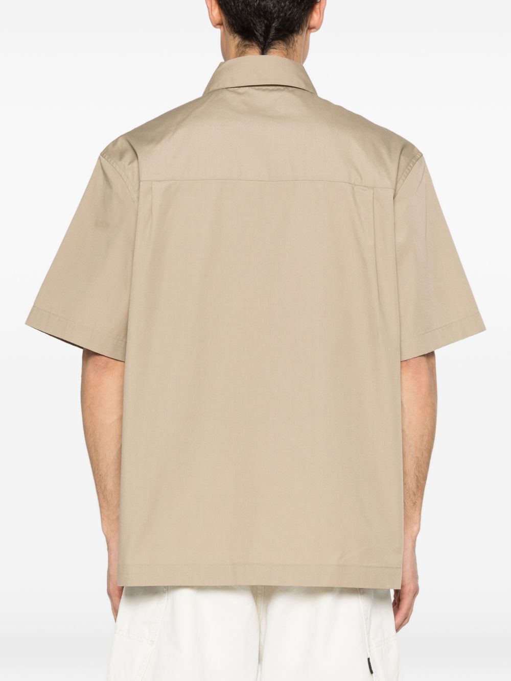 Carhartt WIP Postal Zip Overhemd Beige-thumbmail-5