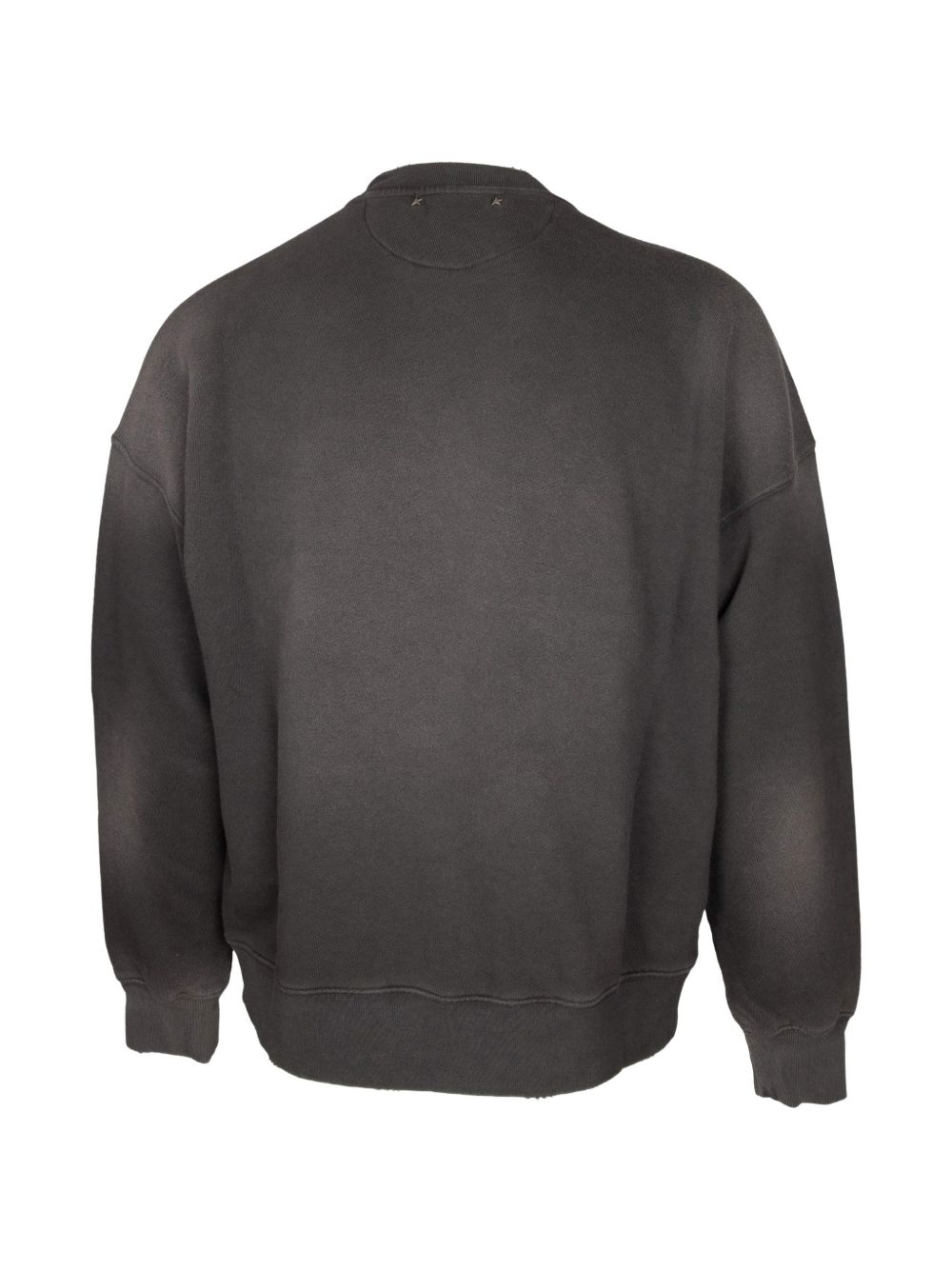 Golden Goose Star Sweatshirt met Letterapplicatie Donkergrijs Topwear Golden Goose