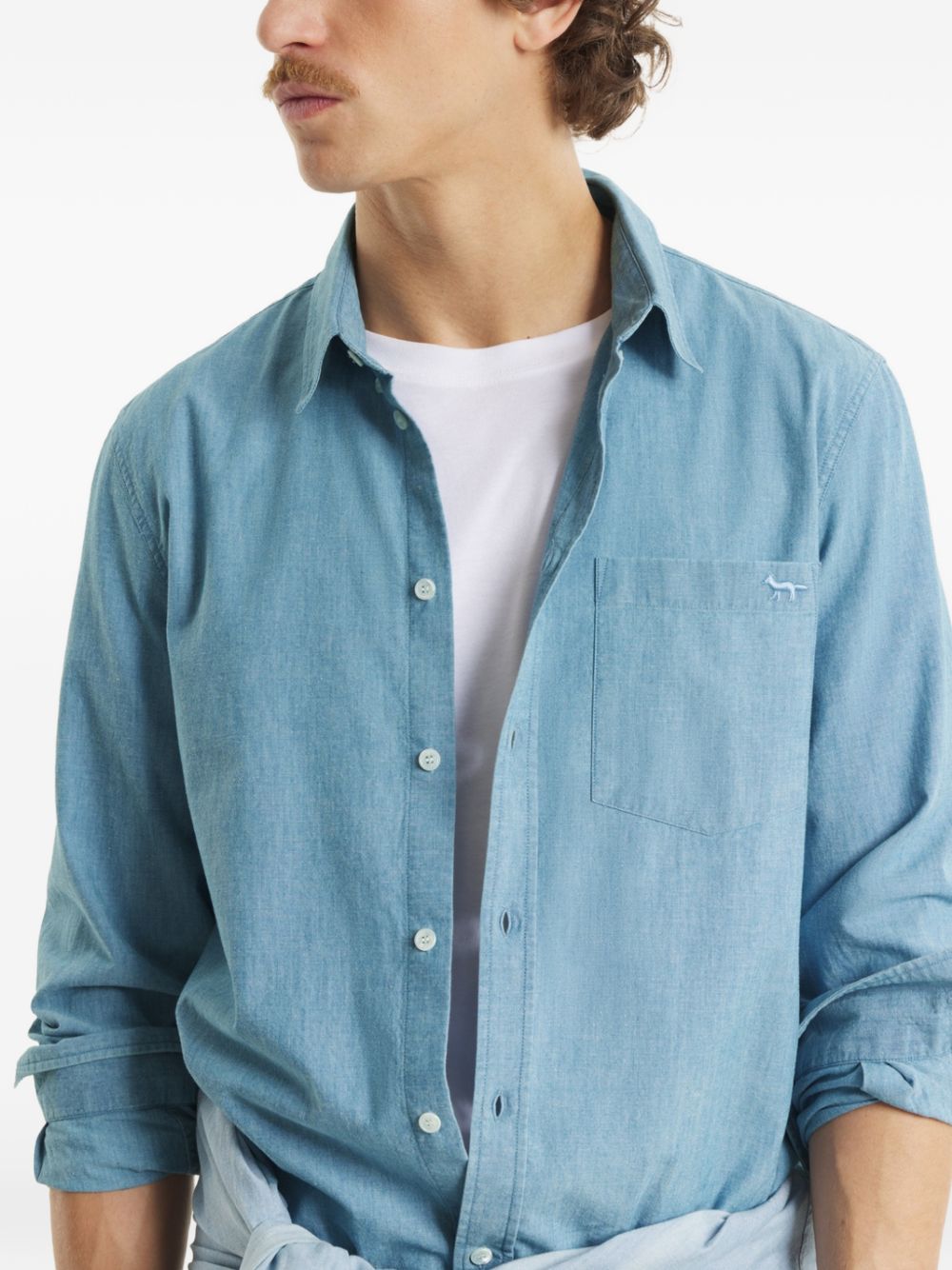 Maison Kitsuné MAISON KITSUNE' Shirts Shirts Maison Kitsuné