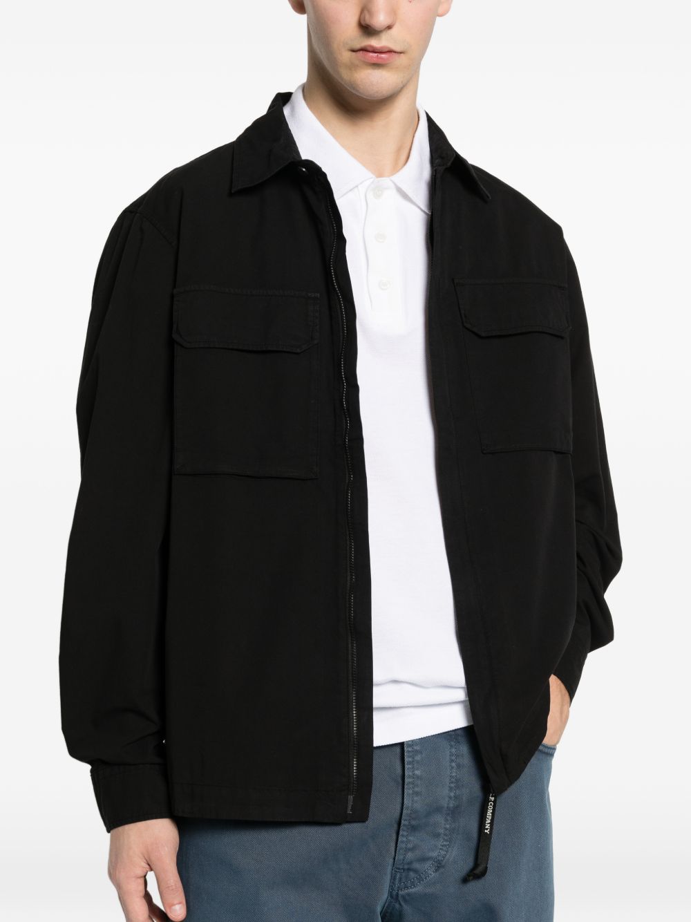C.P. Company C.P.Company Coats Black Jackets C.P. Company