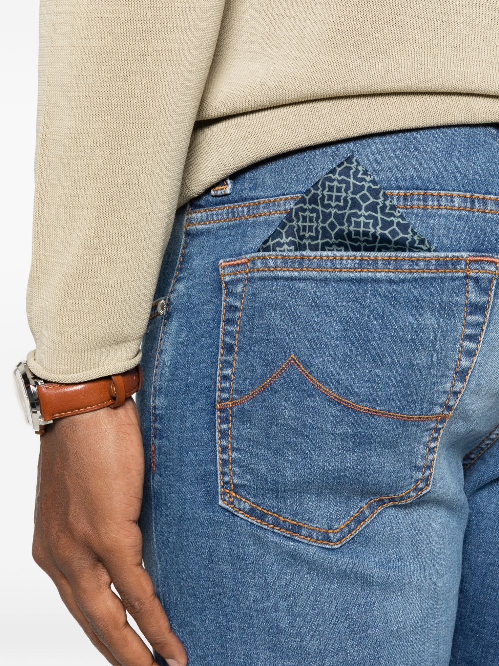 Jacob Cohën Bard Slim-Fit Jeans Blauw Jeans Jacob Cohen