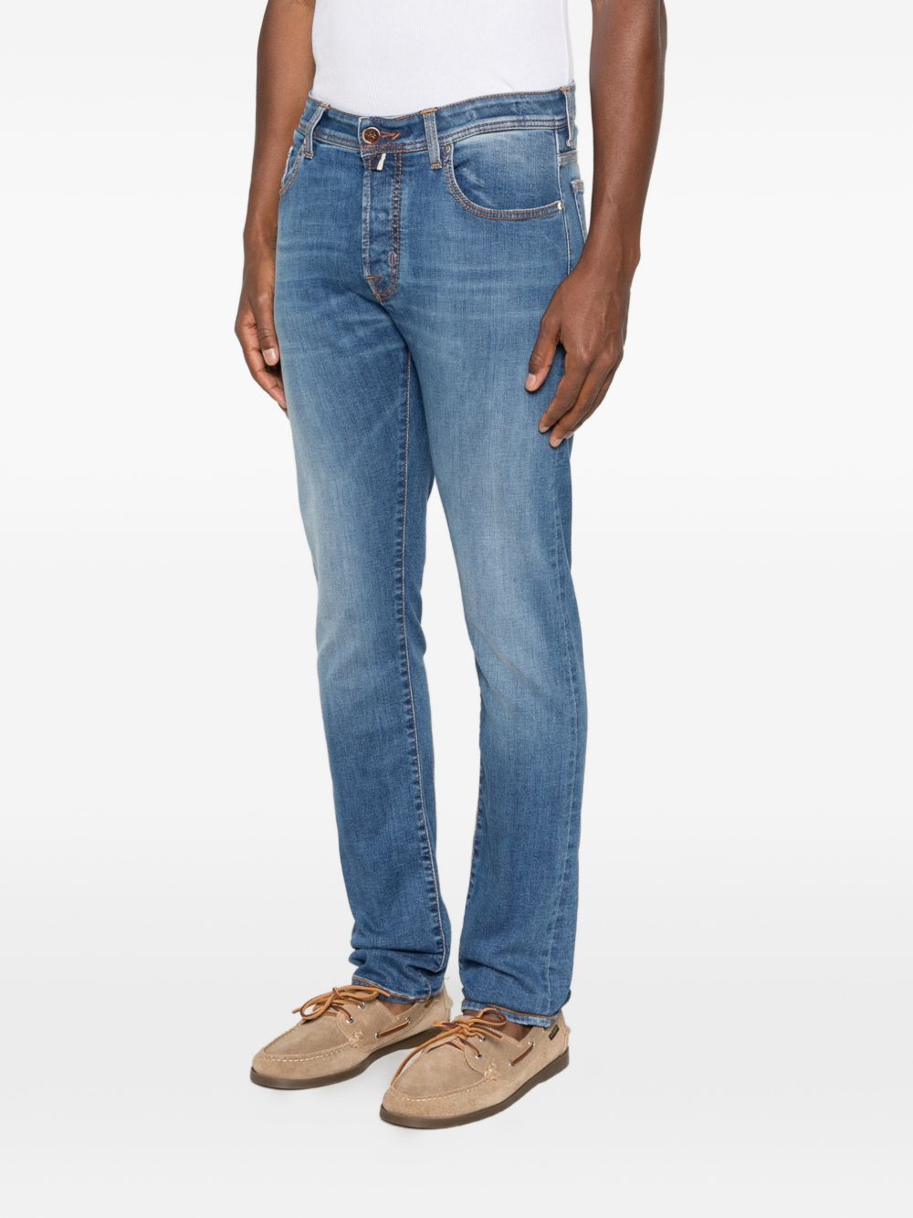 Jacob Cohën Bard Slim-Fit Jeans Blauw Jeans Jacob Cohen