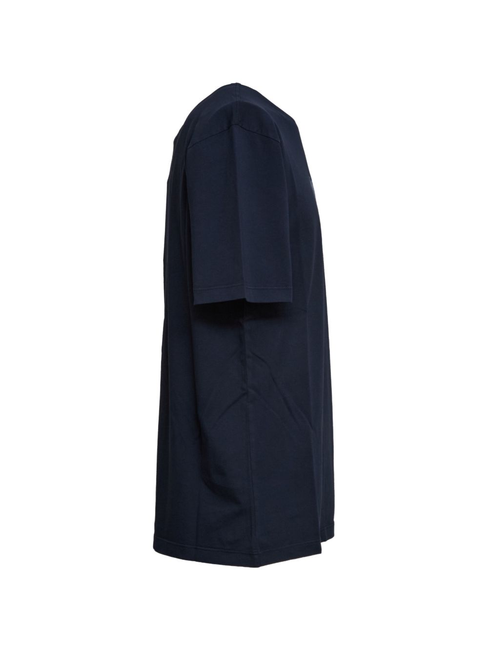 C.P. Company T-shirt navy, zijaanzicht met korte mouw