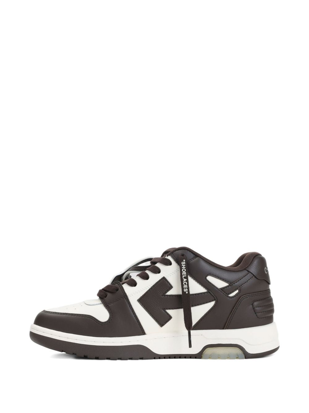 Off White Signature Arrows Black/White Leather Sneaker-3