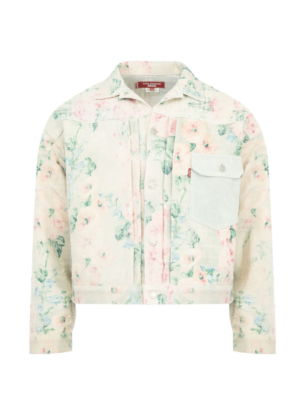 Junya Watanabe Floral-Print Embroidered Jacket Multicolor Jackets Junya Watanabe