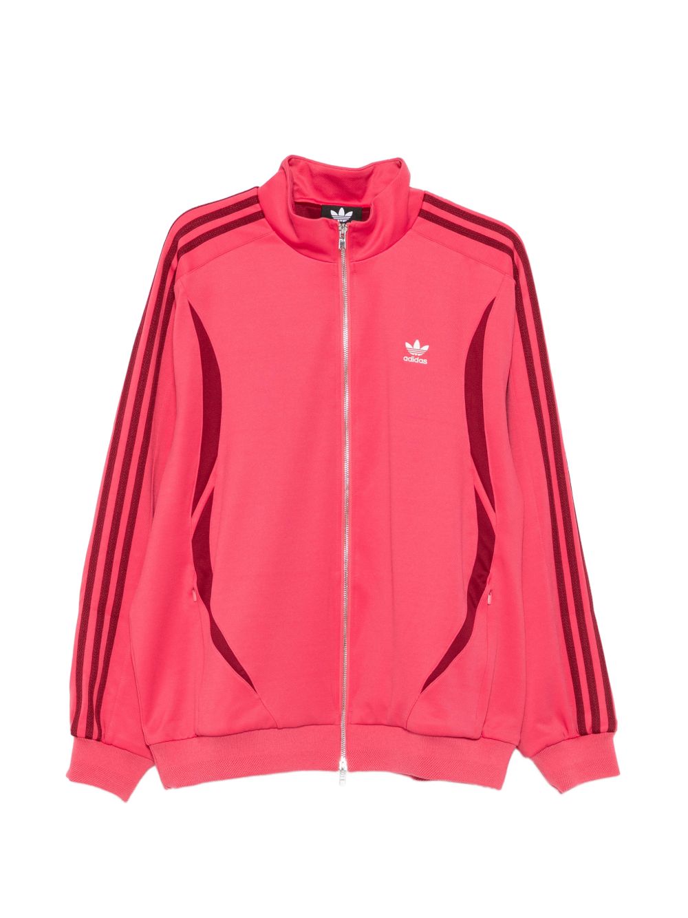 adidas by Wales Bonner Trainingsjack met Streepdetail en Bies Roze Topwear adidas by Wales Bonner