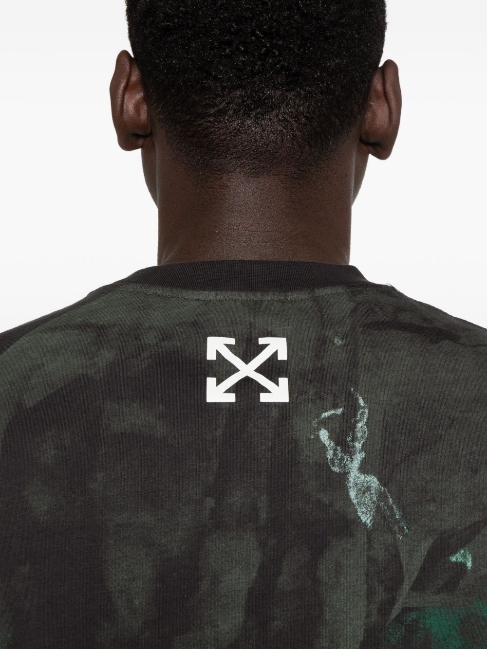 OFF-WHITE Dark Painting Graphic T-shirt